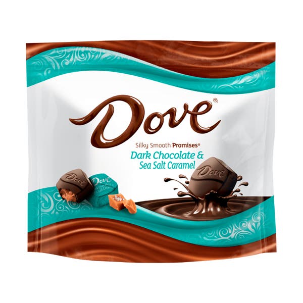 DOVE® PROMISES® Dark Chocolate & Sea Salt Caramel