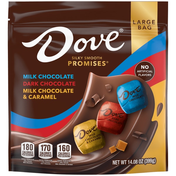 DOVE PROMISES Chocolate Variety Mix Party Bag, 38.9oz Dove