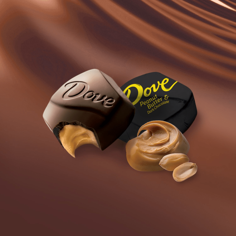 DOVE® PROMISES® Dark Chocolate & Peanut Butter