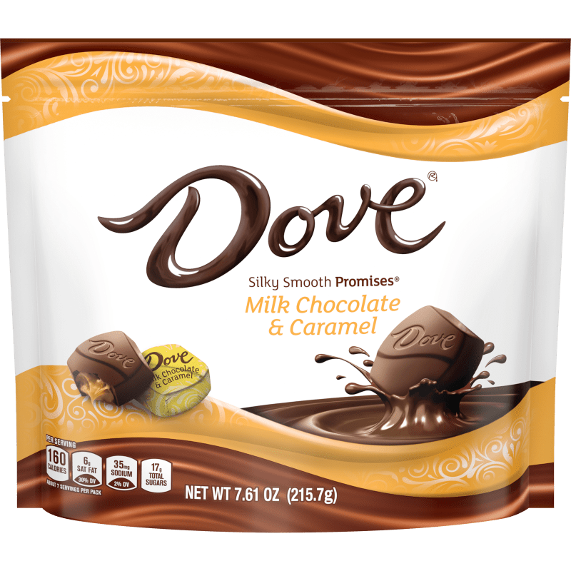 DOVE® PROMISES® Milk Chocolate & Caramel