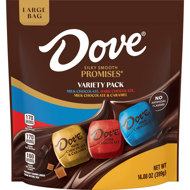 DOVE PROMISES Chocolate Variety Mix Large Bag, 14.08oz