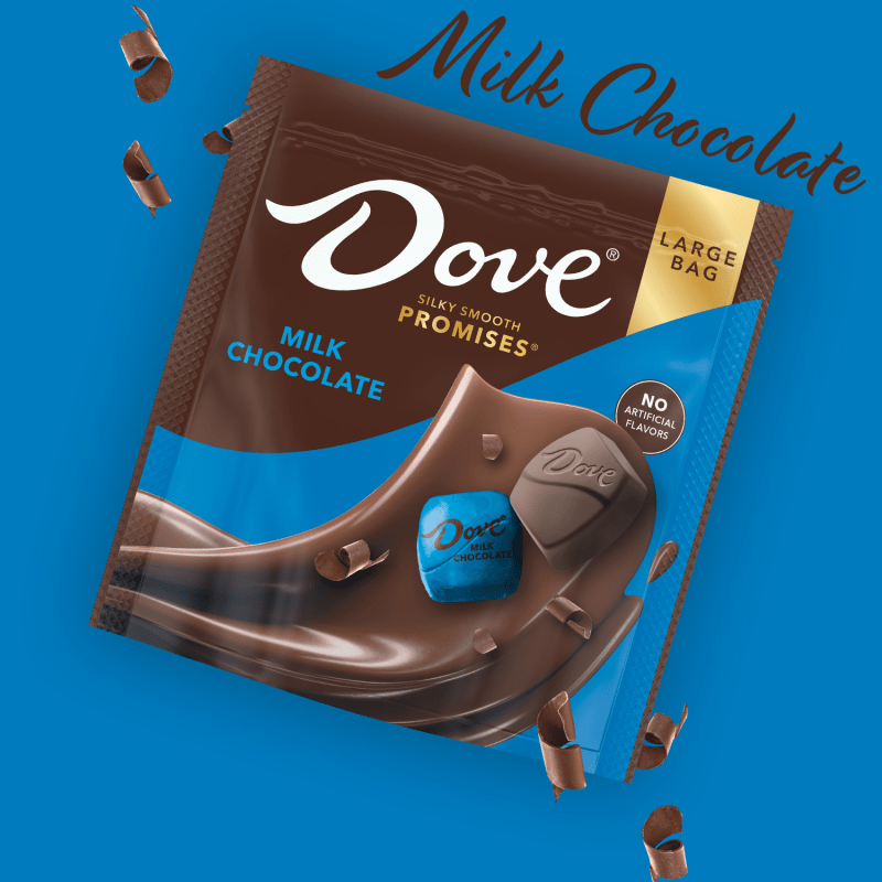DOVE PROMISES Milk Chocolate Large Bag, 14.08oz