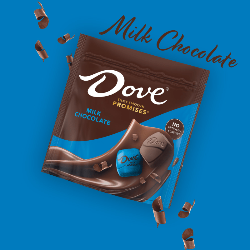 DOVE PROMISES Milk Chocolate Bag, 7.61 oz