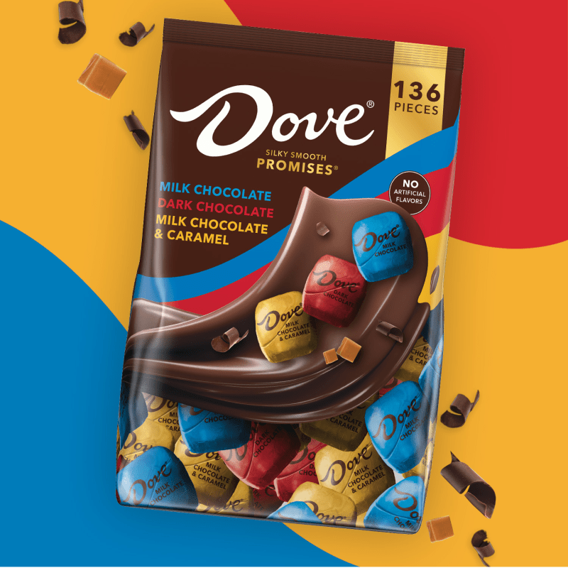 DOVE PROMISES Chocolate Variety Mix Party Bag, 38.9oz