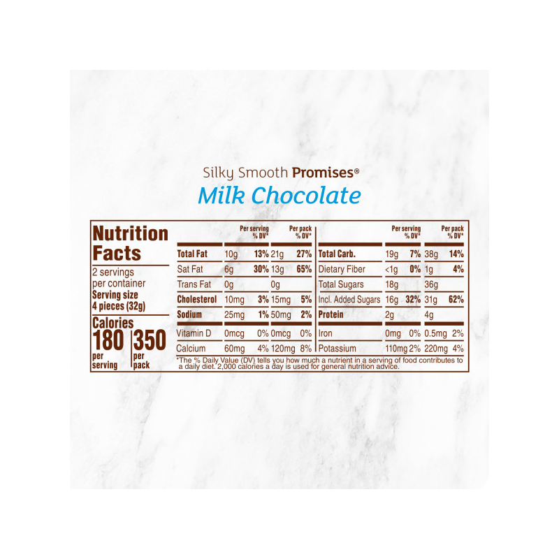 DOVE PROMISES Milk Chocolate Bag, 8.46oz Dove