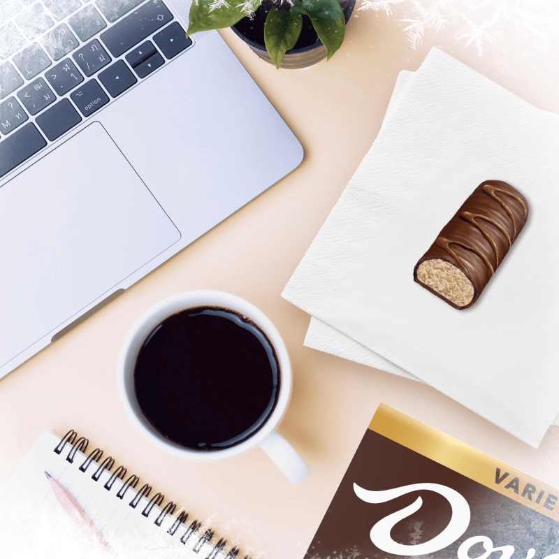 DOVE Vanilla & Mocha Mini Milk Chocolate Individually Wrapped Ice Cream Bars Assortment, 10 Pack, 0.75 Oz Bars